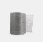 Tejido unidireccional de fibra de acero galvanizado, referencia Geosteel G600 de Kerakoll. 30 cm